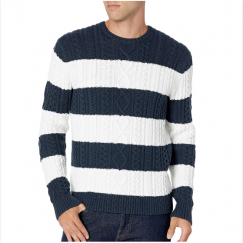 20 Pks Mens Knitted Crewneck Sweater