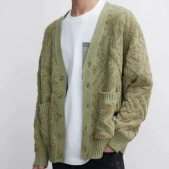 Mens Knitted Cardigan